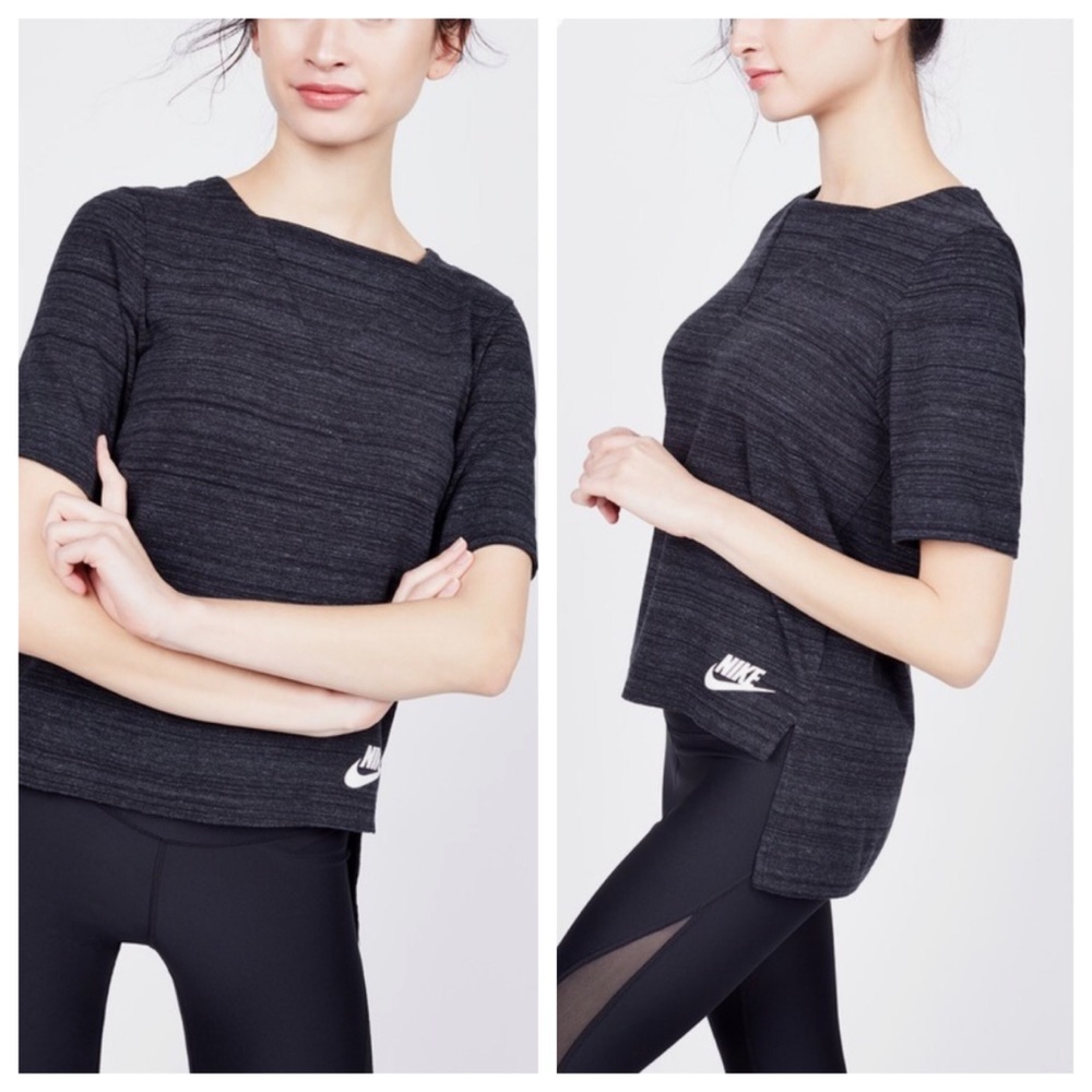 Nike square neck tee SZ small